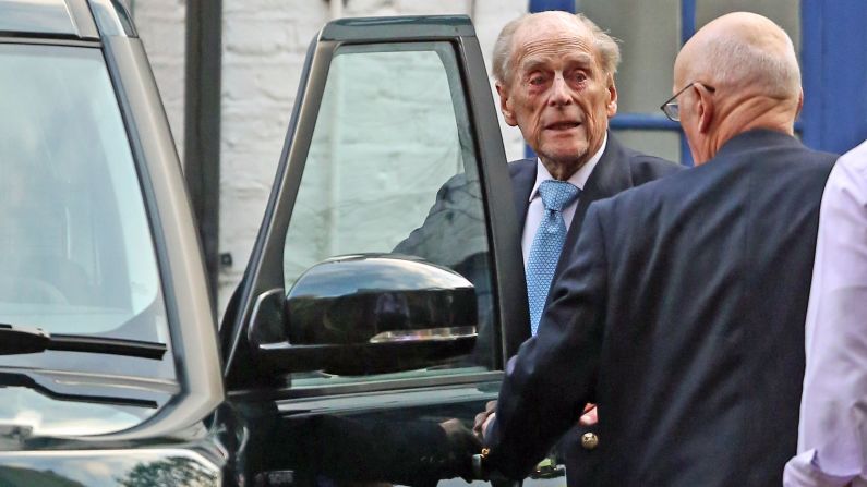 Prince Philip leaves a London hospital in December 2019, <a href="index.php?page=&url=http%3A%2F%2Fwww.cnn.com%2F2019%2F12%2F24%2Fuk%2Fprince-philip-health-gbr-intl%2Findex.html" target="_blank">after being admitted for observation and treatment</a> in relation to a pre-existing condition.