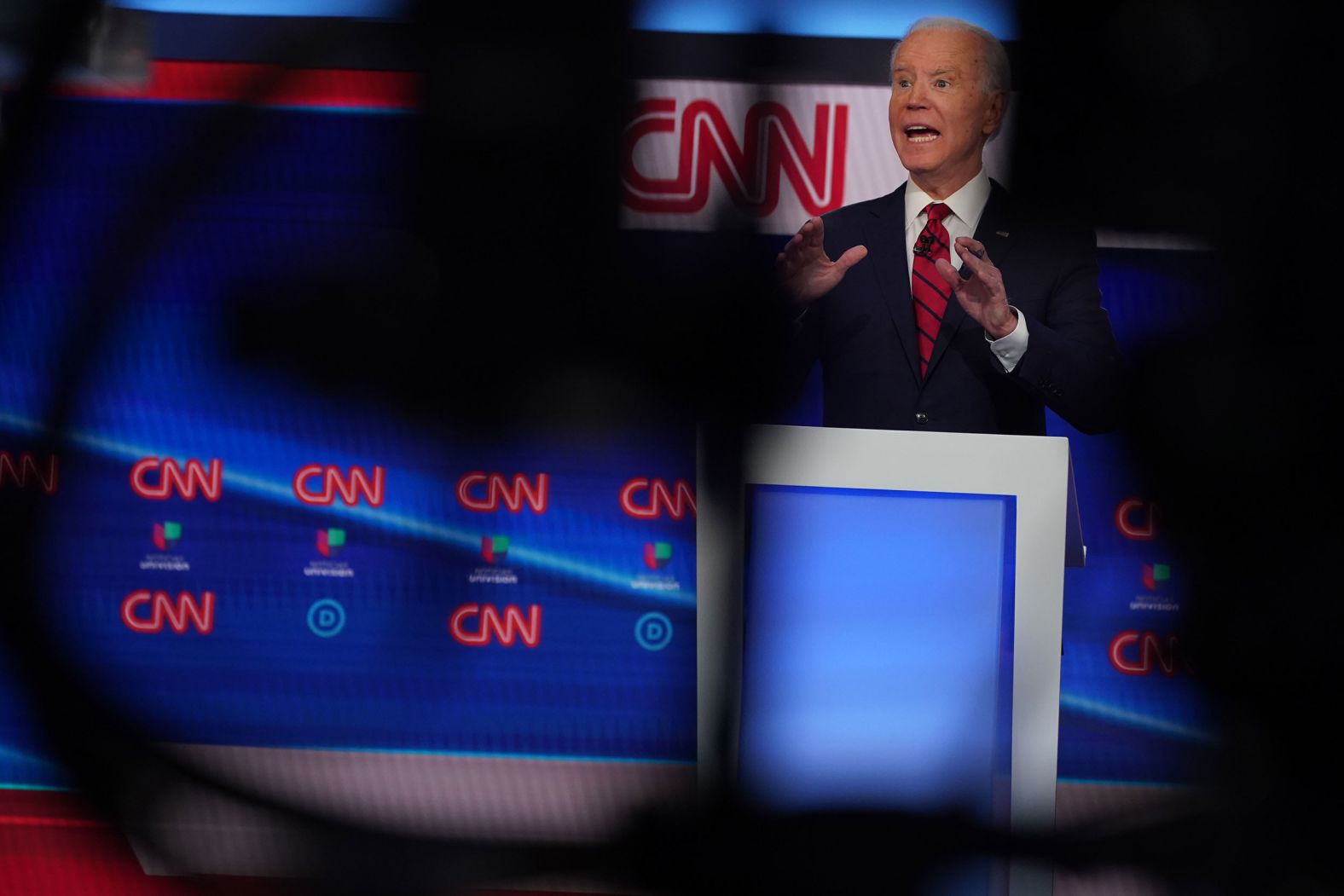 "This is bigger than any one of us," Biden said of the coronavirus epidemic. "This calls for a national rallying."