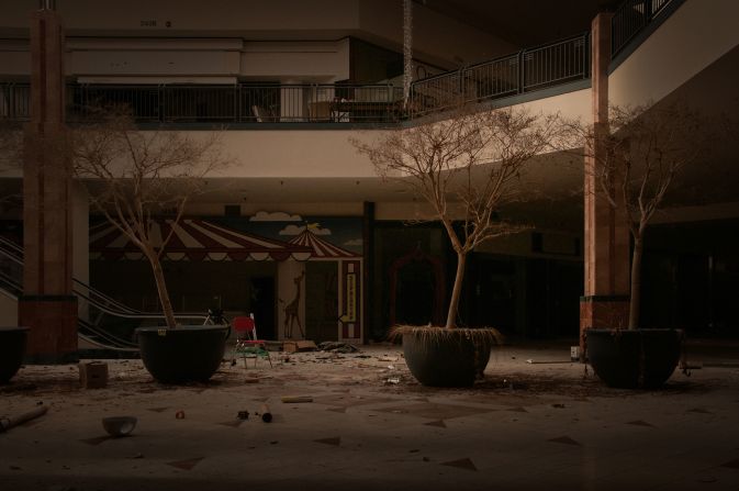 Demolition work on the Lincoln Mall in Matteson, Illinois, has commenced since Lawless' visit.