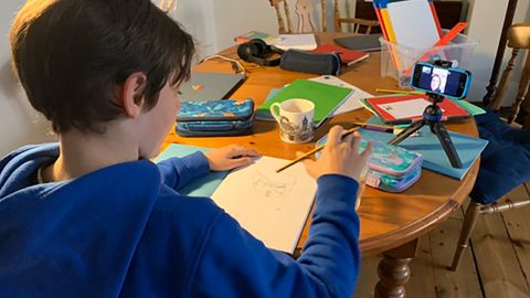 Athole McLauchlan said the face to face time is what children miss the most.