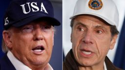 Trump Andrew Cuomo SPLIT