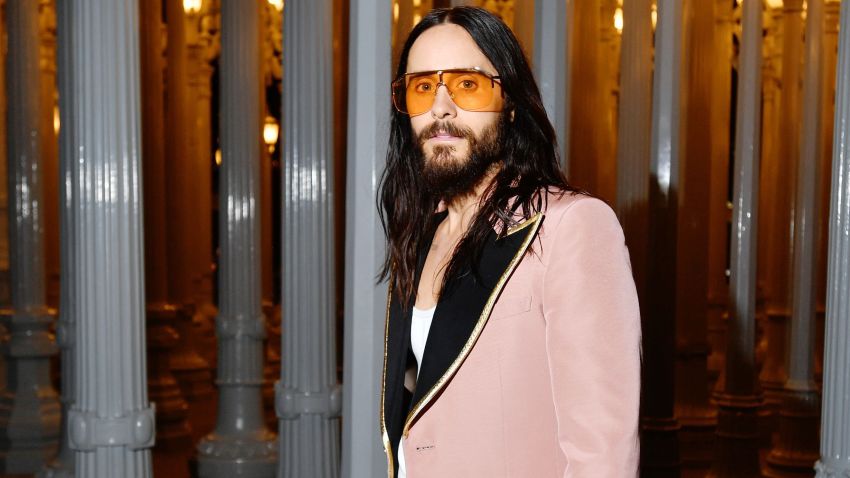 LOS ANGELES, CALIFORNIA - NOVEMBER 02: Jared Leto, wearing Gucci, attends the 2019 LACMA Art + Film Gala Presented By Gucci at LACMA on November 02, 2019 in Los Angeles, California. (Photo by Emma McIntyre/Getty Images for LACMA)