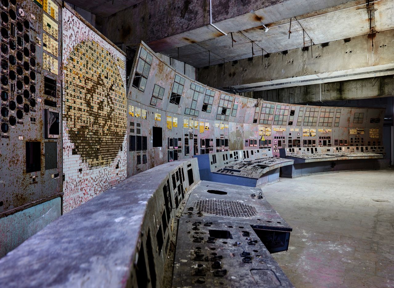 Ludewig's project also took him to the abandoned Chernobyl Nuclear Power Plant in present-day Ukraine.