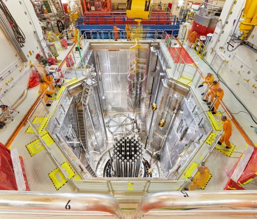 Inside the reactor room at the Brokdorf Nuclear Power Plant. Scroll through the gallery to see more of Bernhard Ludewig's images of Germany's disappearing atomic energy industry.