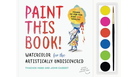 Paint this book!  Watercolor for the artistic non-discoverers