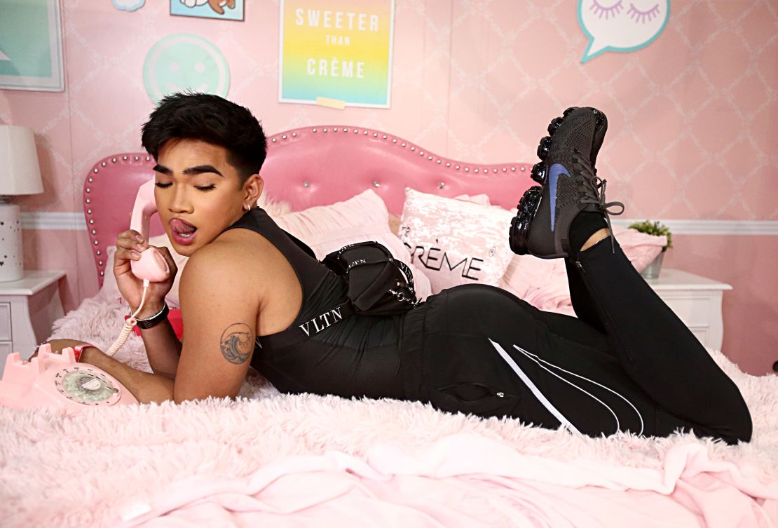 Bretman Rock at Beautycon Festival Los Angeles 2019 in California. 