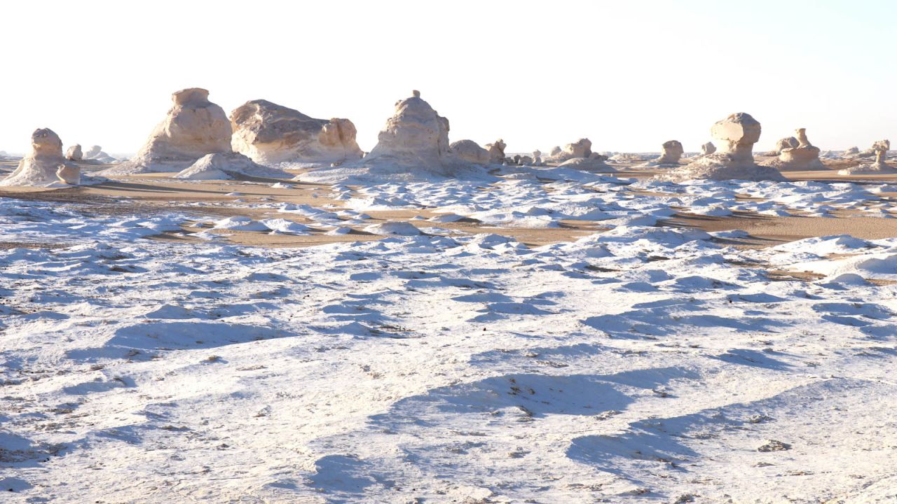 <strong>Amazing location</strong>: The White Desert is located in western Egypt, in the Farafa depression.