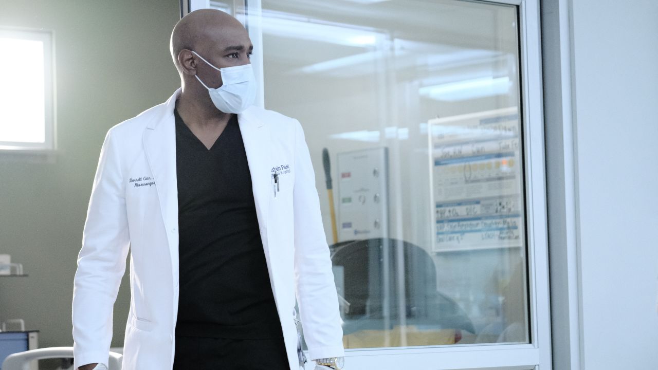 Morris Chestnut in an episode of 'The Resident."