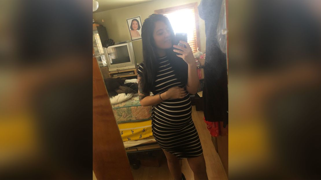 Elizabeth Dung had to cancel her baby shower for her first baby. 