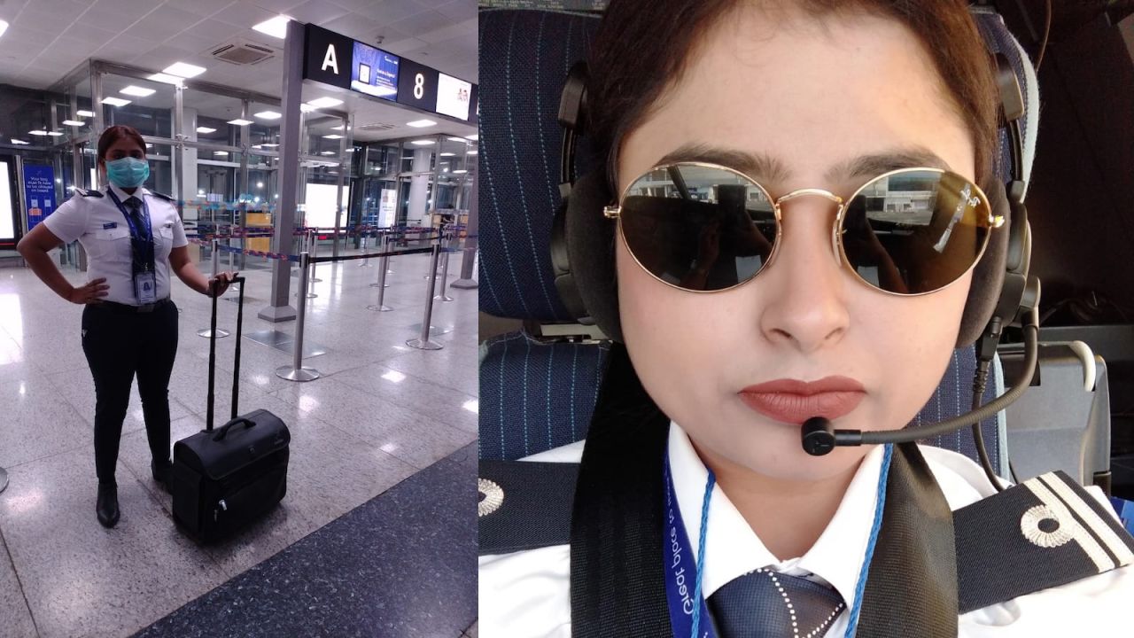 Airline pilot Tarana Saxena says she's taking many precautions to protect herself while on the job.