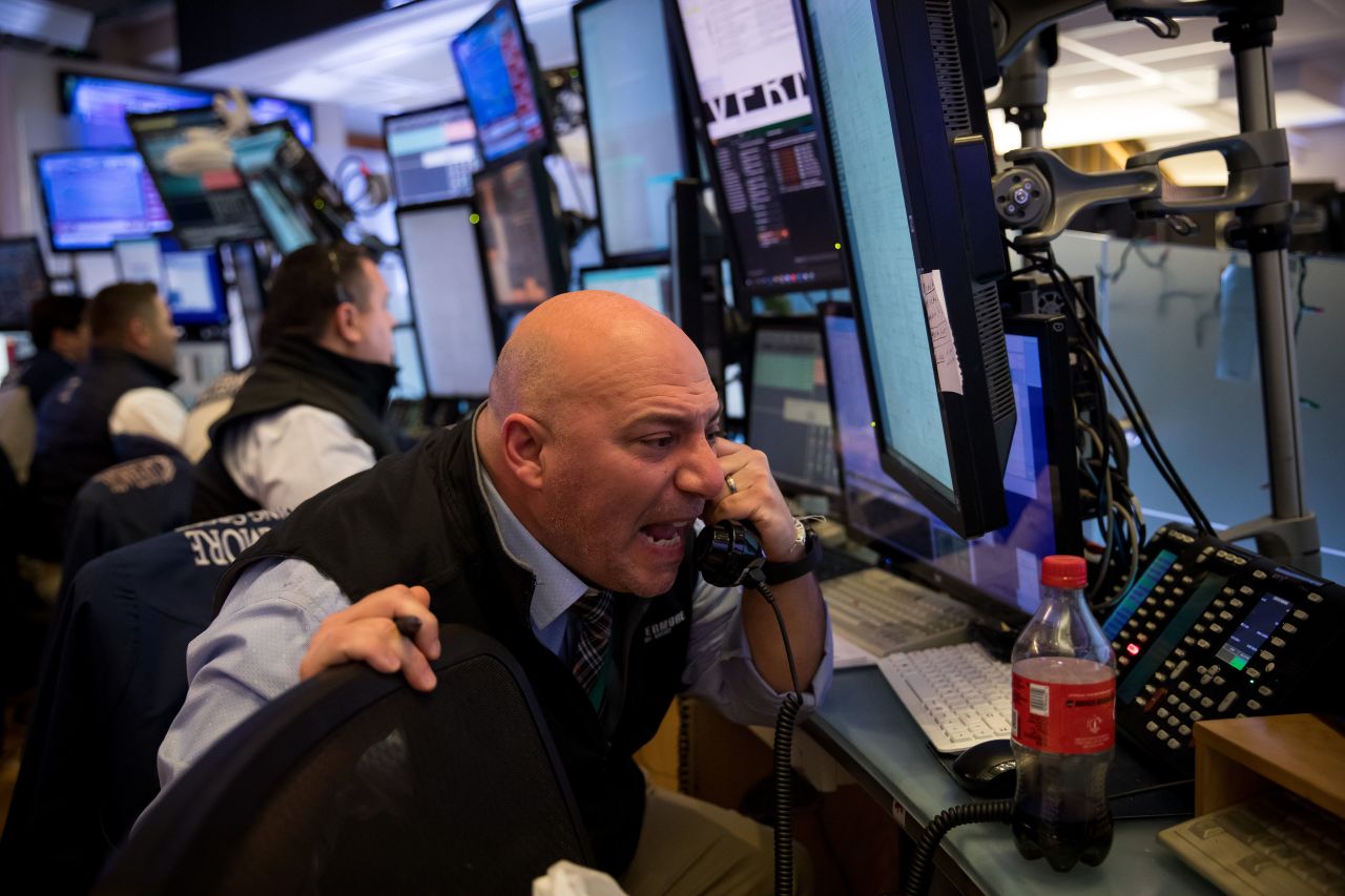 Traders work at the New York Stock Exchange on Wednesday, March 18. Because of the coronavirus pandemic, it has been <a href="https://www.cnn.com/business/live-news/stock-market-news-today-031920/index.html" target="_blank">a roller-coaster week</a> for US stocks.