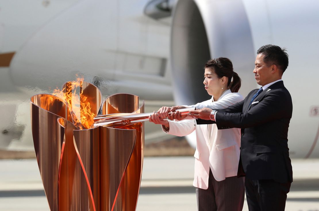 The Olympic torch procession scheduled ahead of the Games has now been canceled.