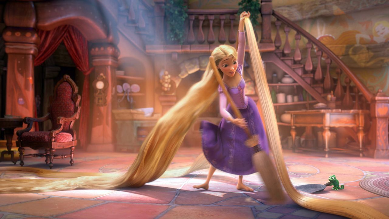 People are rewatching Tangled and realizing she was literally ...