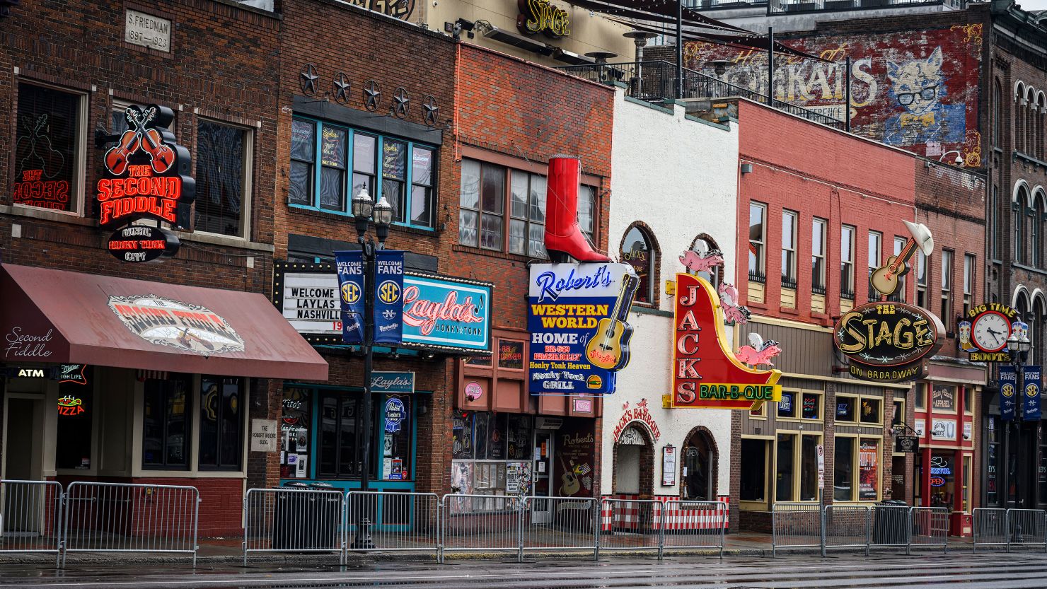 Bars and restaurants on Broadway were ordered to close their doors last week. 