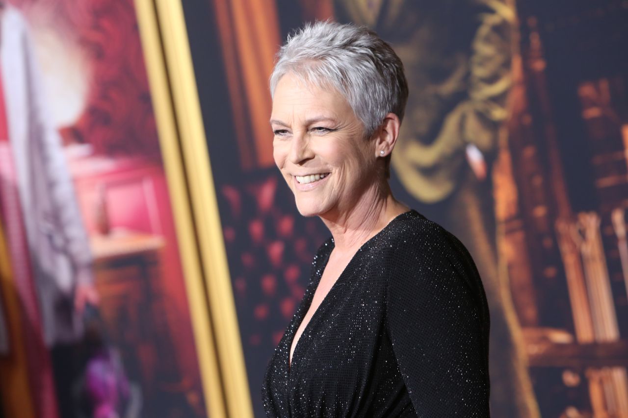 Jamie Lee Curtis at the "Knives Out" film premiere in Los Angeles in November, 2019.