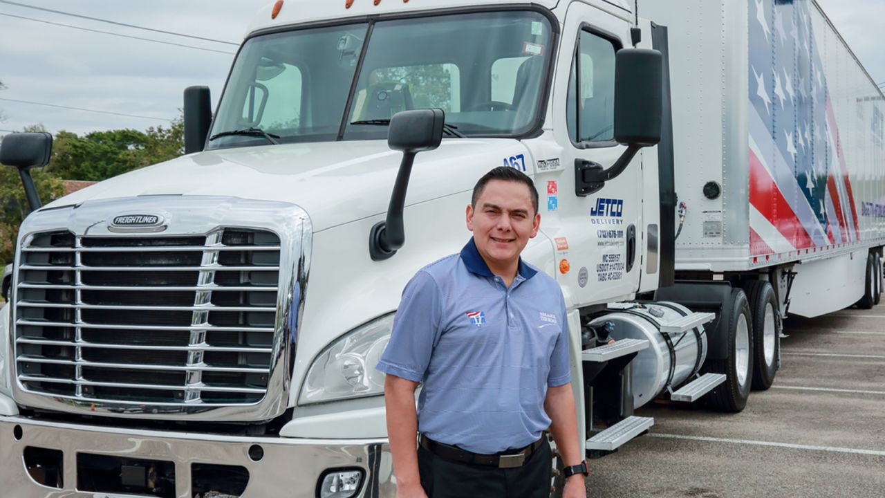 Jorge Chavez said he is energized by knowing he is helping out families.