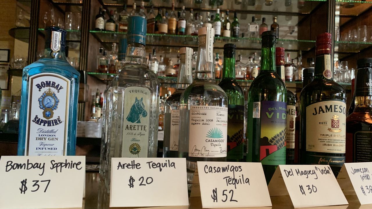 "Employees Only" bar/restaurant in West Hollywood, CA is selling unopened bottles from behind the bar, gloves, toilet paper and even allowing a local street truck to use its oven to make carry out pizzas.