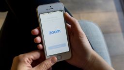 Zoom cloud meeting app - stock