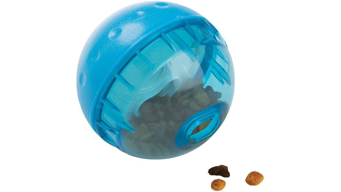 Pets First NCAA Football Treat Dispensing Toy for Dogs and Cats, Rubber  Ball Toy