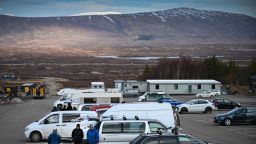 FORT WILLIAM, SCOTLAND - MARCH 22: Camper vans are parked up at Glen Coe as members of the public are asked to stop traveling to the Scottish Highlands in a bid to avoid spreading the coronavirus on March 22, 2020 in Glen Coe, Scotland. Coronavirus (COVID-19) has spread to at least 188 countries, claiming over 13,000 lives and infecting more than 300,000 people. There have now been 5,018 diagnosed cases in the UK and 240 deaths.  (Photo by Jeff J Mitchell/Getty Images)
