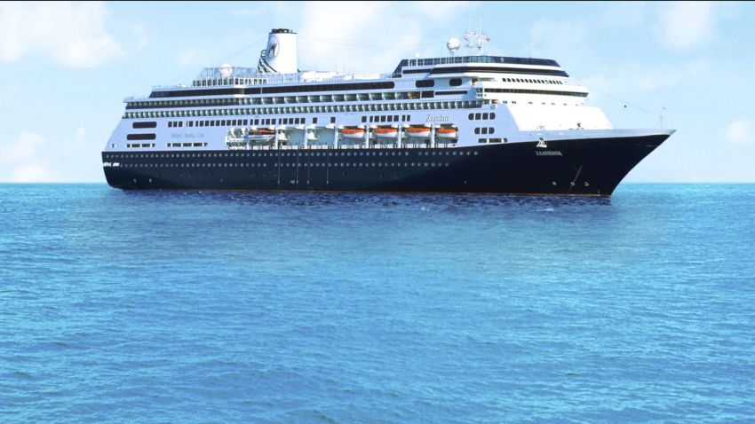 File photo of Holland America's Zaandam cruise ship