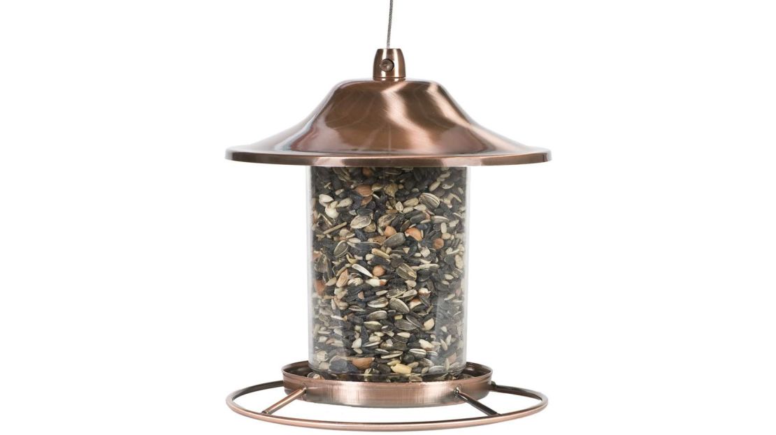 Perky-Pet Copper Panorama Bird Feeder