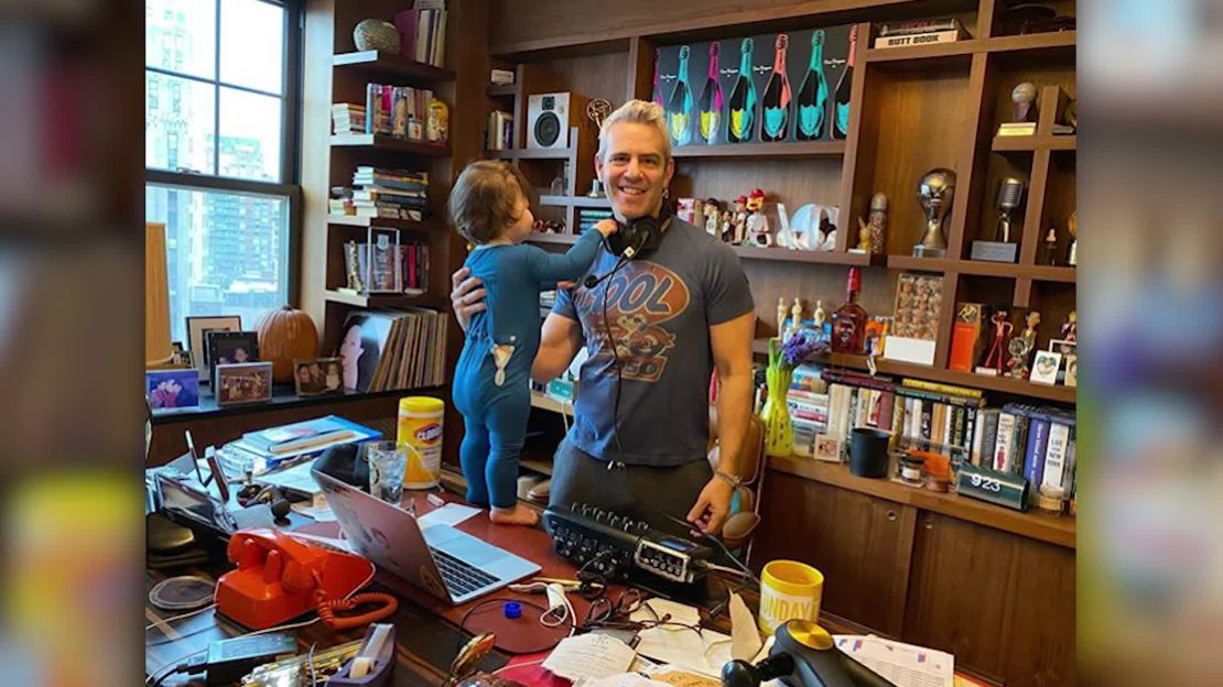 Andy Cohen reunited with his son after self-isolating for several weeks.
