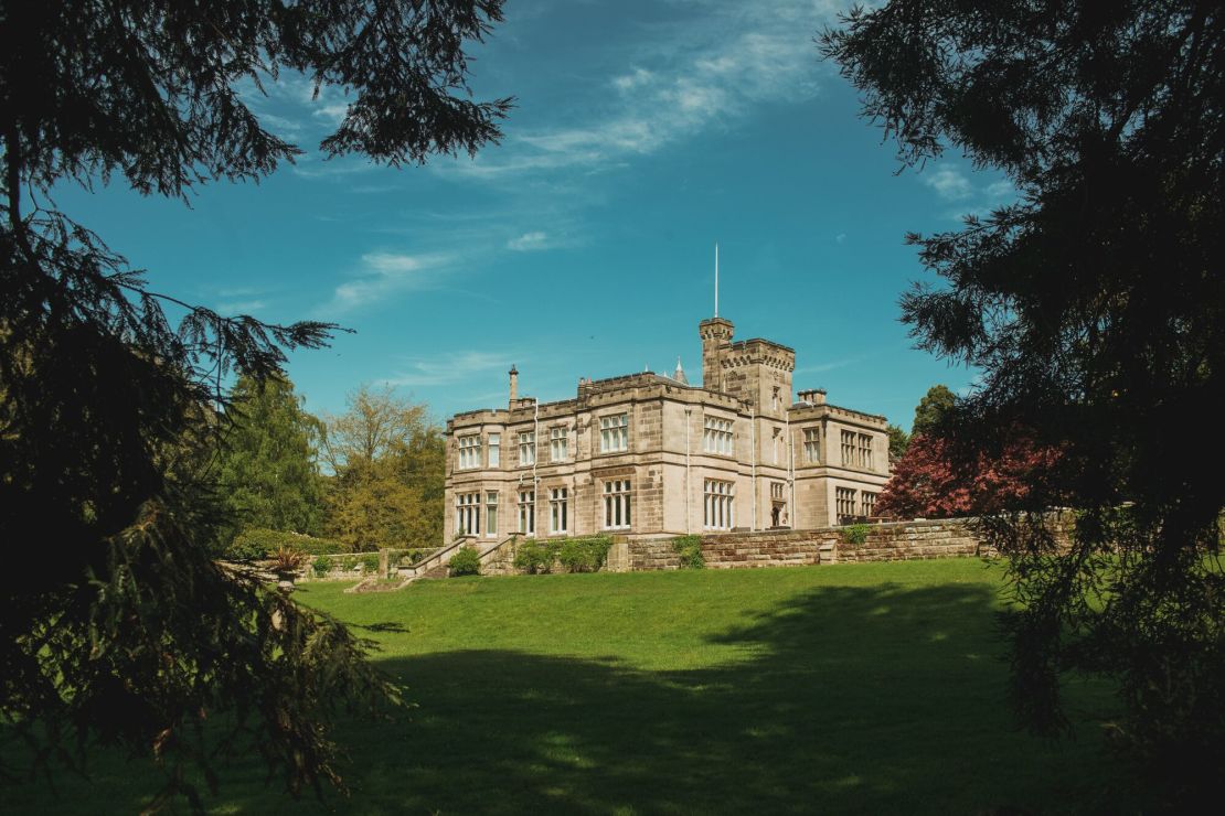 Hampton Manor has 45 acres of woodland and gardens.