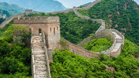 Great Wall of China in Jinshanling