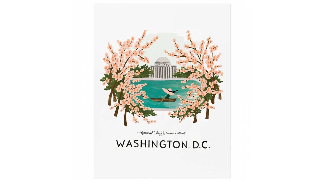 Rifle Paper Company Washington Cherry Blossom Print