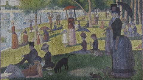 "A Sunday Afternoon" by Georges-Pierre Seurat 1000-Piece Jigsaw Puzzle