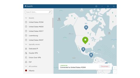 underscored nordvpn desktop app