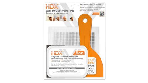 4 in. x 4 in. Drywall Repair Patch Kit