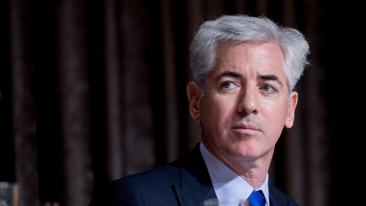 Billionaire investor William Ackman appears for a speech by President Donald Trump at the Economic Club of New York at the New York Hilton Midtown in New York, Tuesday, Nov. 12, 2019. (AP Photo/Andrew Harnik)