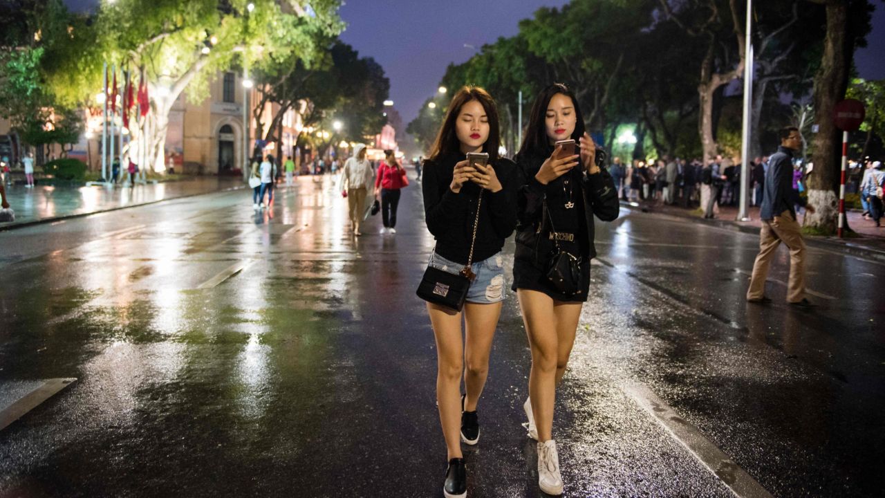 Smartphones are changing the way of life in Vietnam.