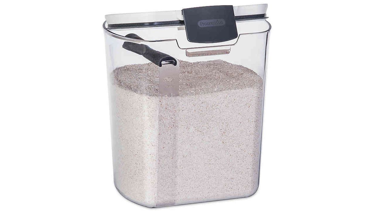 Progressive 5 lb. Flour Prokeeper in White/Grey