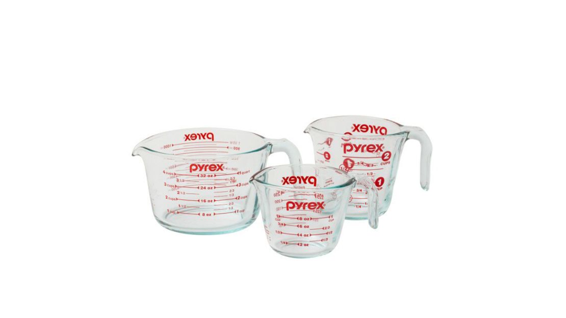 Pyrex 3-Piece Glass Measuring Cup Set