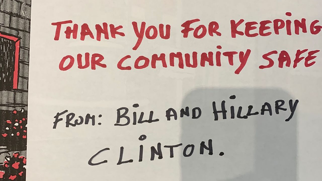 The Clintons sent over 400 pizzas to hospitals in New York to support health care workers during the coronavirus crisis. 