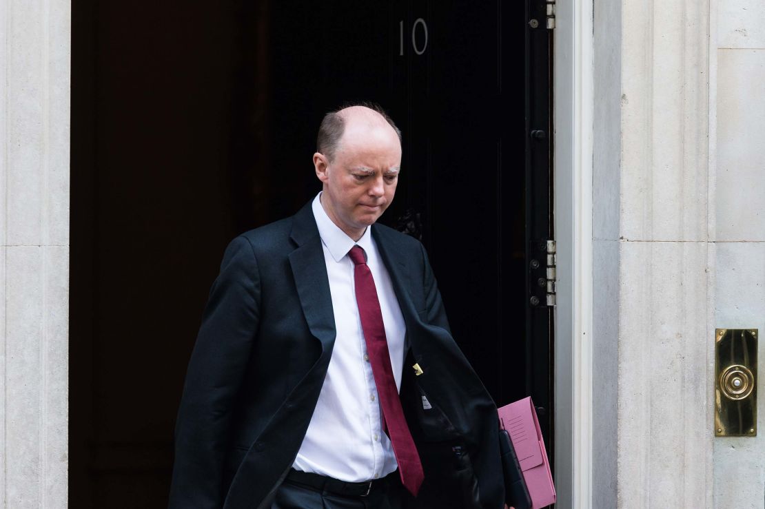 Chris Whitty has taken part in many of the daily Downing Street briefings. 