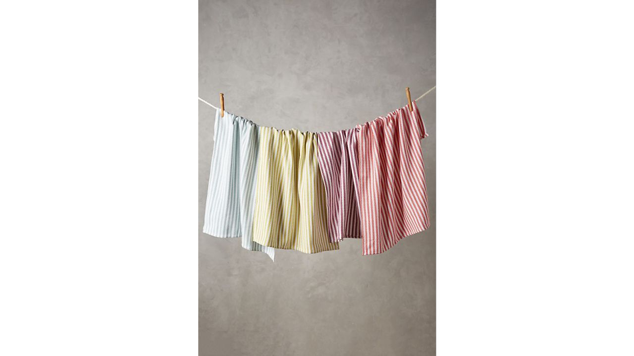 Baker Stripe Dish Towels, Set of 4