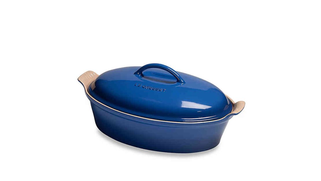 Lodge 3-Quart Covered Casserole Dish - Caribbean Blue, 1 ct