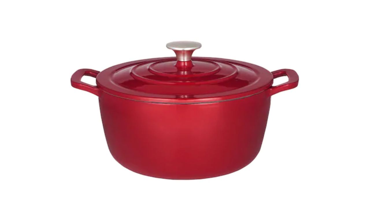 Food Network 3.5-Quart Enameled Cast-Iron Dutch Oven