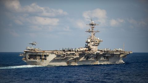 The USS Theodore Roosevelt on March 18, 2020.