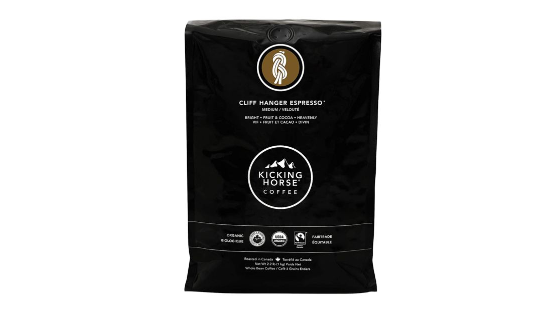 Kicking Horse Coffee, Cliff Hanger Espresso, Medium Roast, Whole Bean