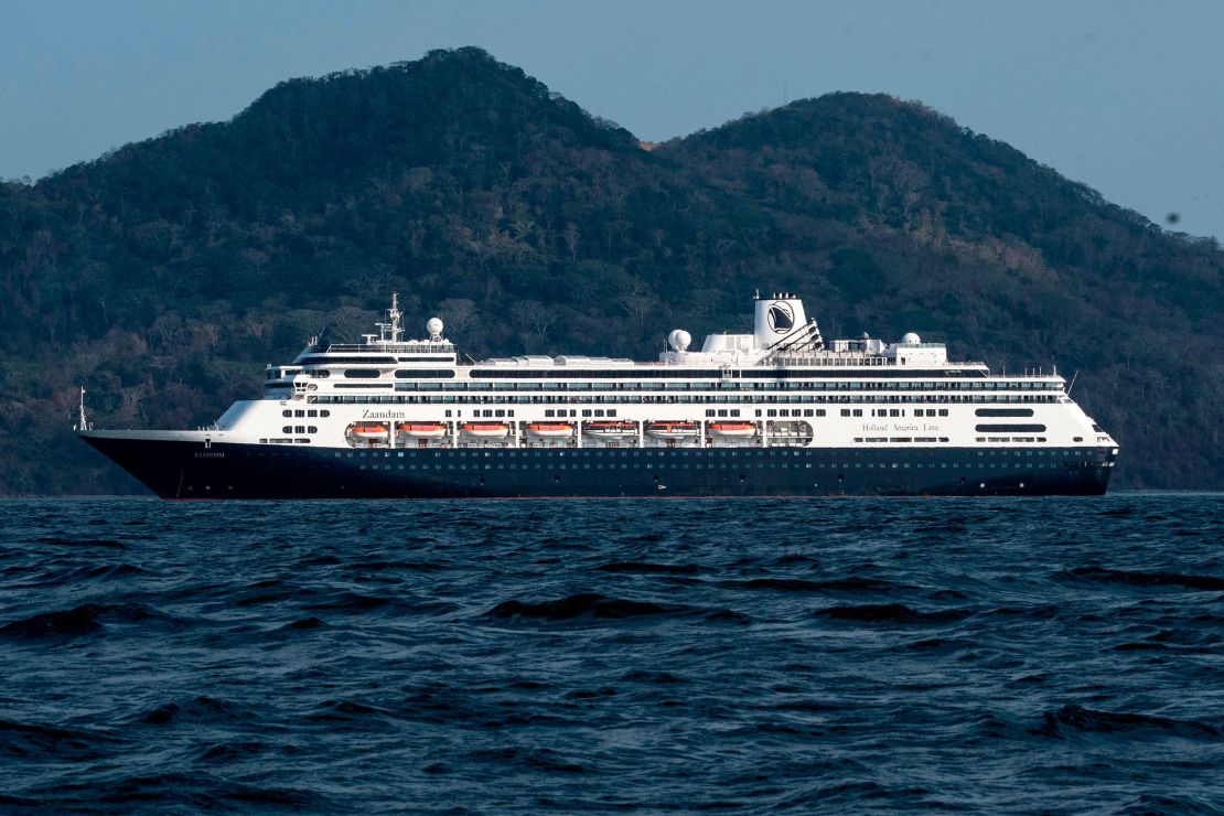 Holland America's cruise ship Zaandam experienced a Covid-19 outbreak in March.