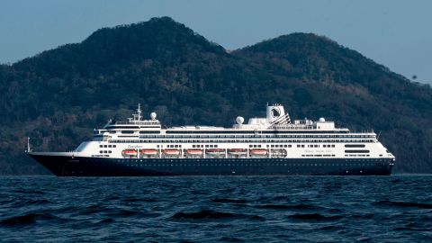 Holland America's cruise ship Zaandam experienced a Covid-19 outbreak in March.