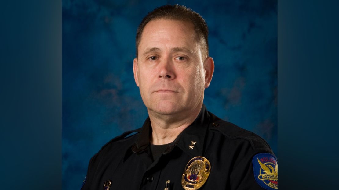 Cmdr. Greg Carnicle was a 31-year veteran of the Phoenix Police Deartment. He was shot and killed in the line of duty Sunday night.