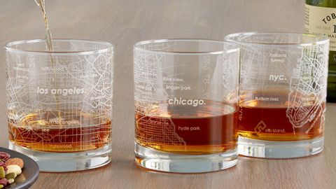 Well Told Urban Map Glass