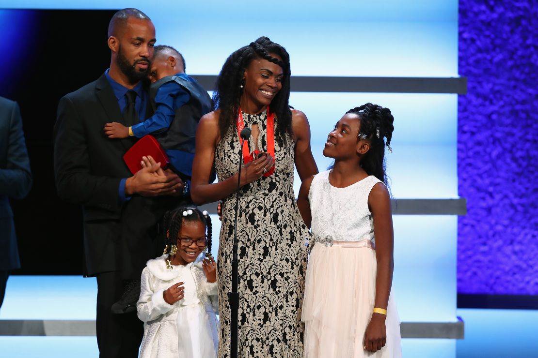 Lowe only received her bronze medal for finishing third in the 2008 Beijing Olympic games in 2017 after three competitors who finished ahead of her were disqualified for doping offences.