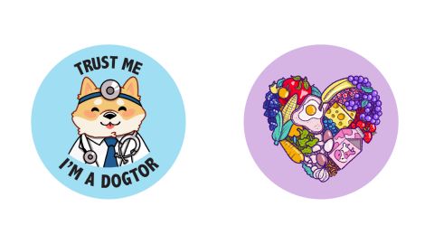 PopSocket Doctors without Borders and Feeding America designs